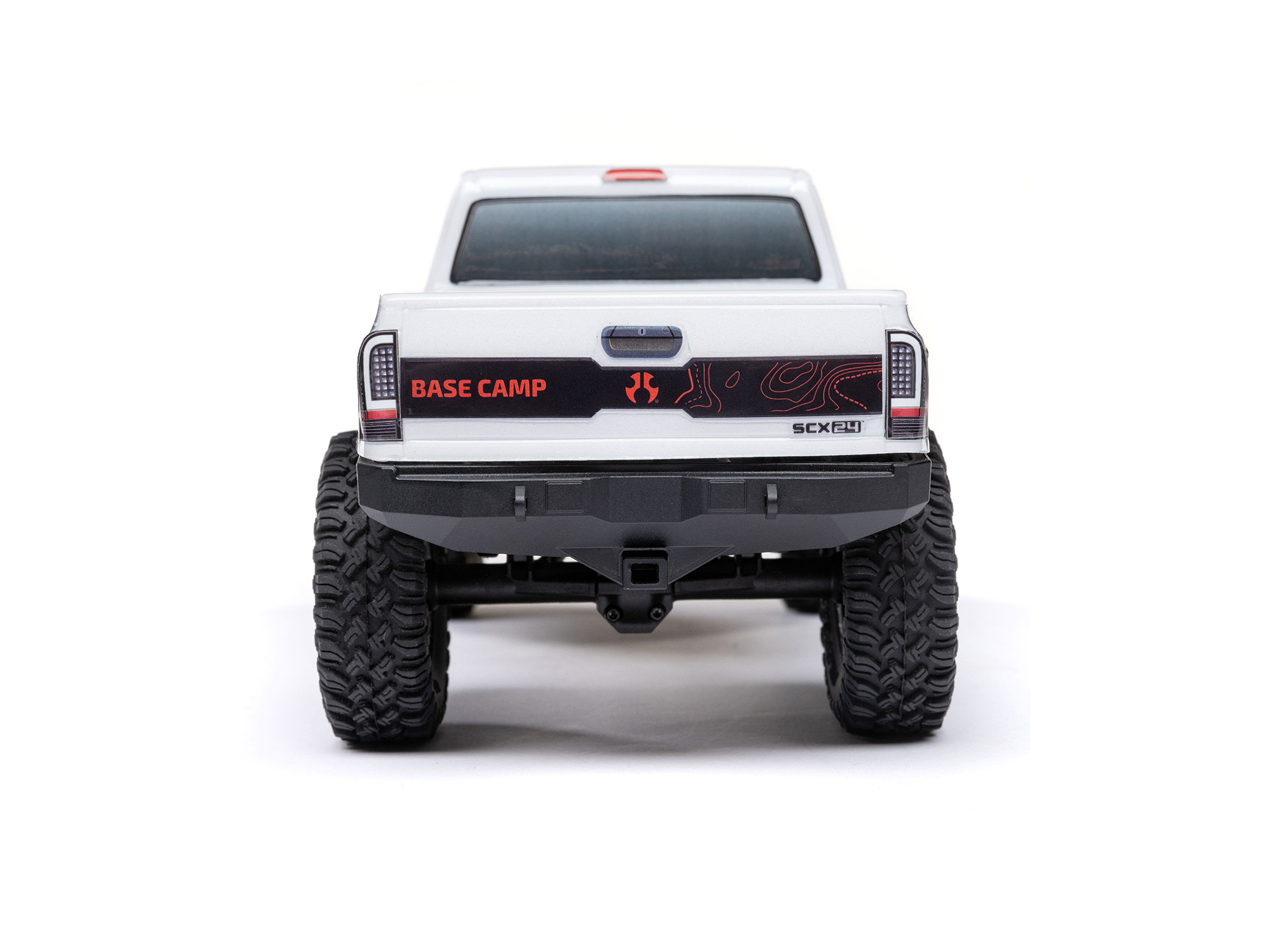 AXIAL 1/24 SCX24 Base Camp 4WD Rock Crawler RTR White
