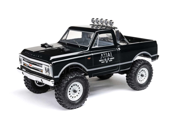 1/24 SCX24 1967 Chevrolet C10 4WD Truck RTR, Black