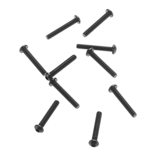 Hex Socket Button Head M2x12mm Black (10)