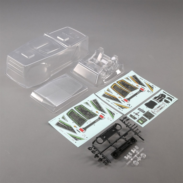 Wraith 1.9 Body & Interior Set: Clear