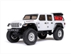 SCX24 Jeep Gladiator 4WD Rock Crawler RTR, White