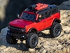 124 SCX24 2021 Ford Bronco 4WD Truck Brushed RTR Red