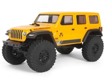SCX24 1/24 Jeep Wrangler JLU CRC RTR Yellow