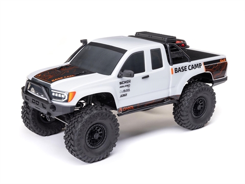 110 SCX10 III Base Camp 4X4 Rock Crawler RTR White