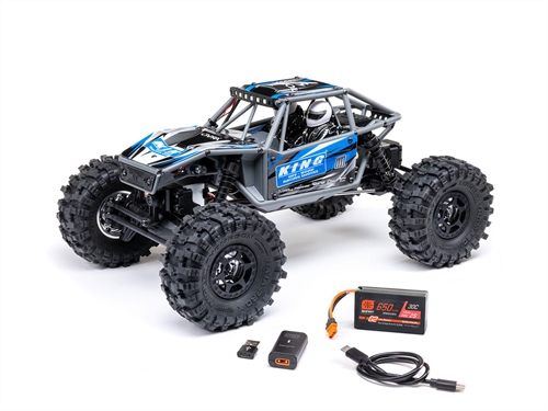 118 UTB18 Capra 4WS 4WD Trail Buggy RTR with BatChg Blue
