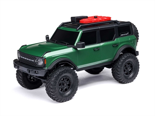 124 SCX24 Ford Bronco 4X4 RTR inc Battery amp Charger Green