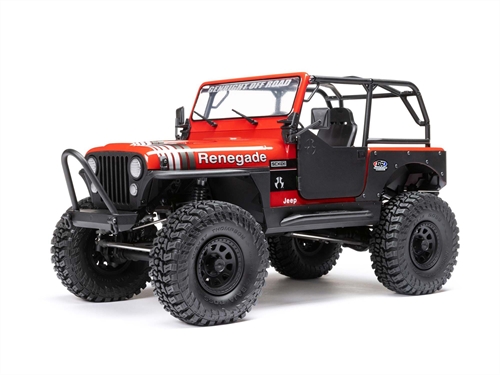 110 SCX10 III Jeep CJ-7 4WD Brushed RTR Red