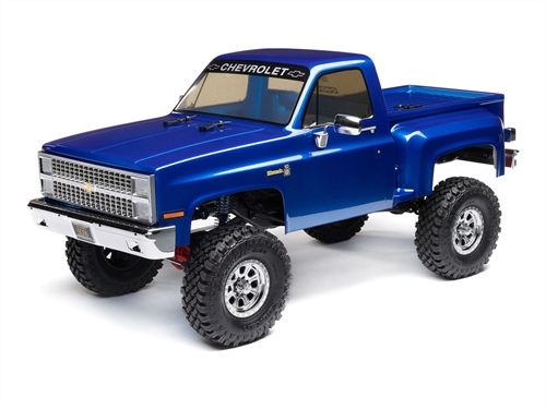 1/10 SCX10 III Base Camp 1982 Chevy K10 4X4 RTR, Blue