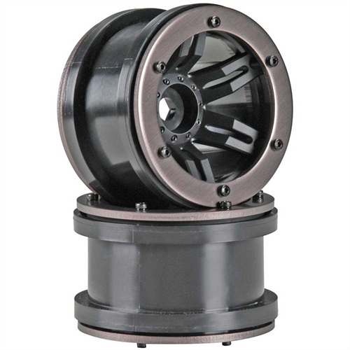 Rocksters 2.2 Beadlock Wheel Black (2)