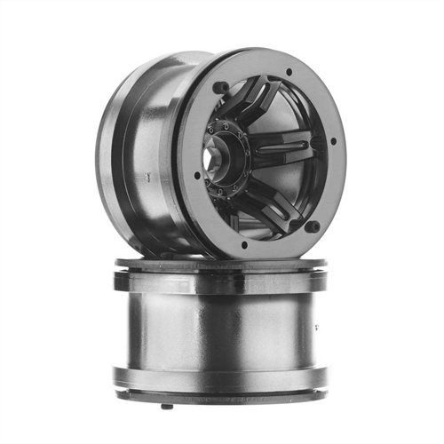 2.2 Rocksters Beadlock Blk Chrm