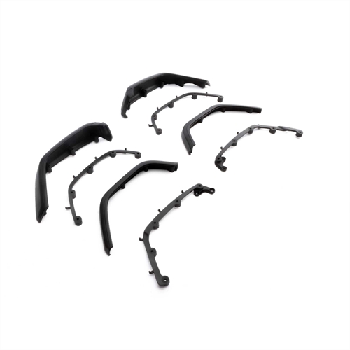 SCX6: Jeep JLU FR & RR Fenders & Mounts
