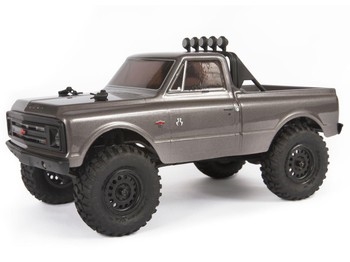SCX24 1967 Chevrolet C10 124 4WD-RTR Silver