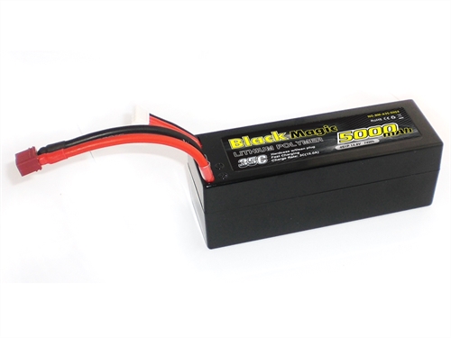 5000mAh 148V 4S 35C Hardcase T Type Connector