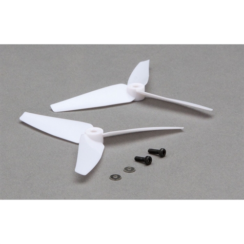 Tail Rotor Blade Set (2), White: 200 SR X