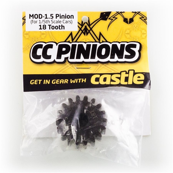 18T Mod 1.5 Pinion