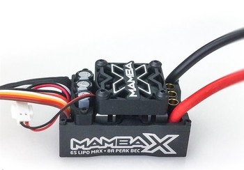 Mamba X,  Sensored, 25.2V WP Esc, 8A Peak Bec, Datalogging