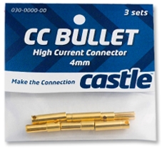Castle 4mm Bullet Connectors
