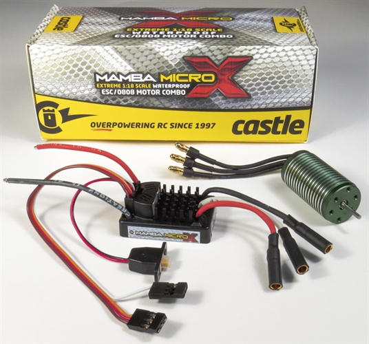 Mamba Micro X 1:18th Car ESC W/ 5300kV MOTOR