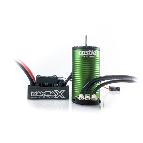 Mamba X SCT,  Sensored, 25.2V WP Esc & 1415-2400kV Combo