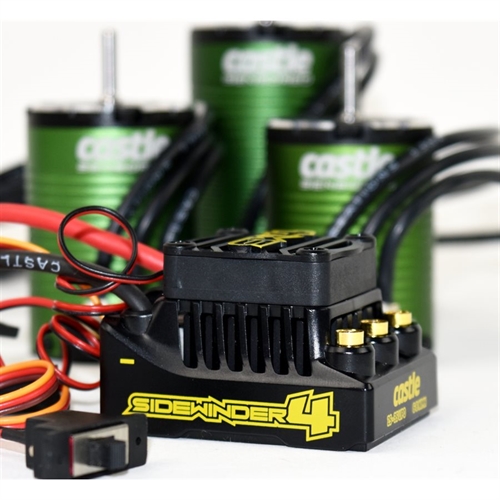 Sidewinder 4, 2-3S, WP ESC with 1406-4600Kv Motor