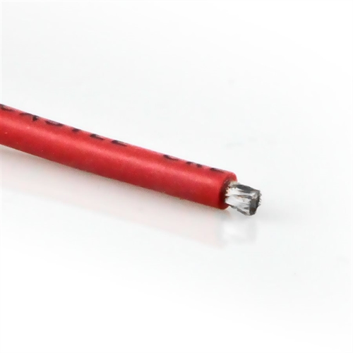 Wire, 60", 13 AWG, Red