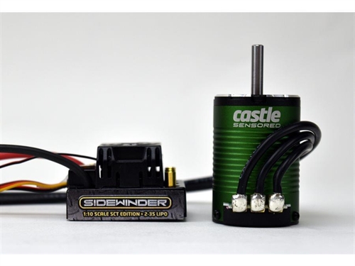 Sidewinder SCT Combo /1410-3800kV 5mm Motor Sensored