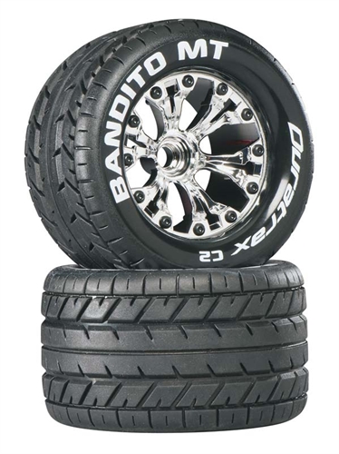 Bandito MT 2.8" Truck 2WD Mounted Front C2 Chrome (2)