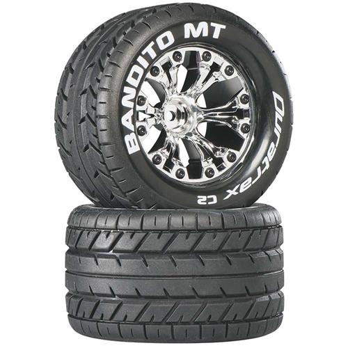 Bandito MT 2.8" Truck Mounted 1/2" Offset Chrome (2)