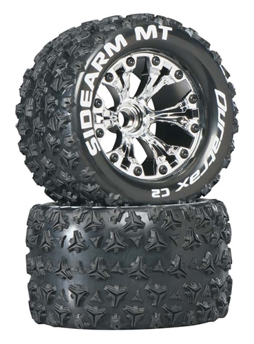 Sidearm MT 2.8" Truck 2WD Mounted Front C2 Chrome (2)