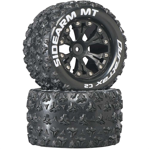 Sidearm MT 2.8" Truck Mounted 1/2" Offset C2 Black (2)