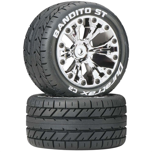 Bandito ST 2.8" Truck 2WD Mounted Rear C2 Chrome (2)