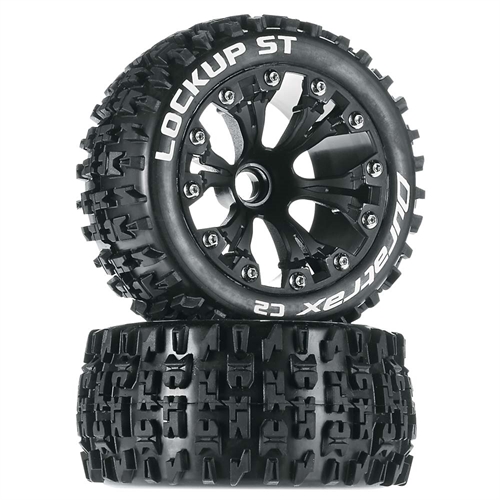 Lockup ST 2.8 2WD Mounted Front Black (2)