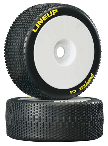 Lineup 1/8 Buggy Tire Mounted (2)