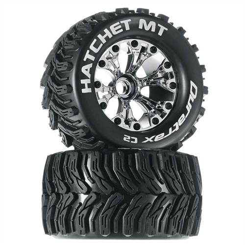 Hatchet MT 2.8 2WD Mounted Front Chrome (2)