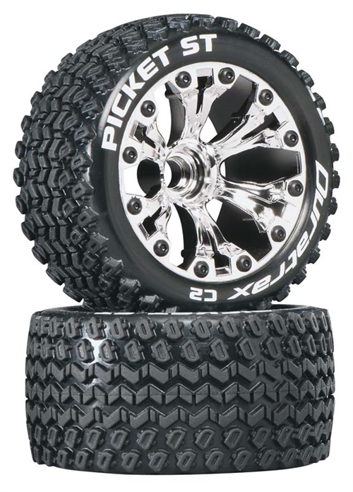 Picket ST 2.8" Truck 2WD Mounted Front C2 Chrome (2)