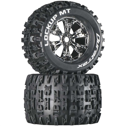 Lockup MT 3.8" Mounted Chrome (2)