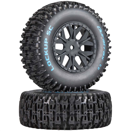Lockup SC Tire C2 Mounted ASC SC10 4x4 (2)