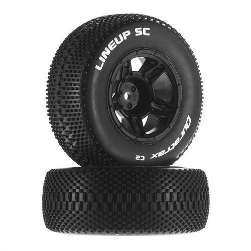 Lineup SC Tire C2 Mounted Black Slash Front (2)