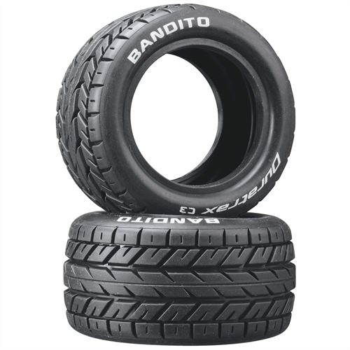 Bandito 1/10 Buggy Tire Rear 4WD C3 (2)