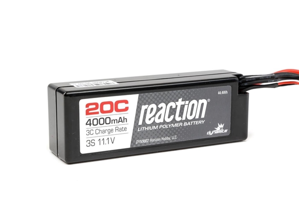 11.1V 4000mAh 3S 20C LiPo Hardcase: TRA