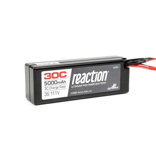 11.1V 5000mAh 3S 30C LiPo Hardcase: TRA