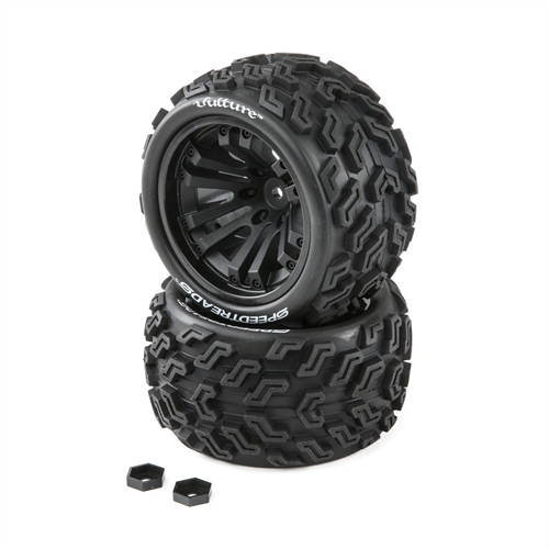 SPEEDTREADS Vulture 1/10 ST/MT Tires MNTD (2)