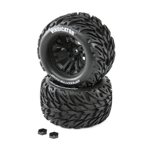 SPEEDTREADS Vindicator 1/10 ST/MT Tires MNTD (2)