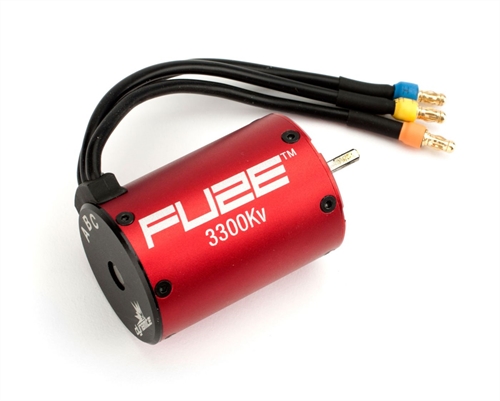 Fuze 1/10 4-pole Brushless Motor: 3300Kv