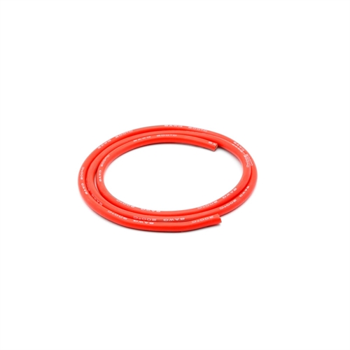 8AWG Silicone Wire 3', Red