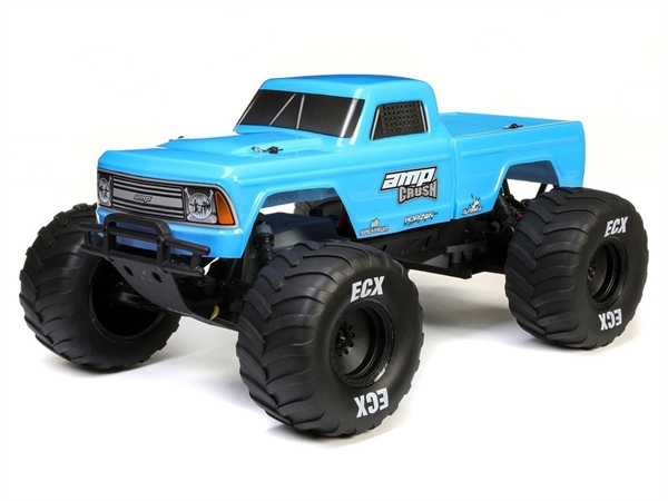 1/10 AMP CRUSH MT 2WD: Blue RTR INTL