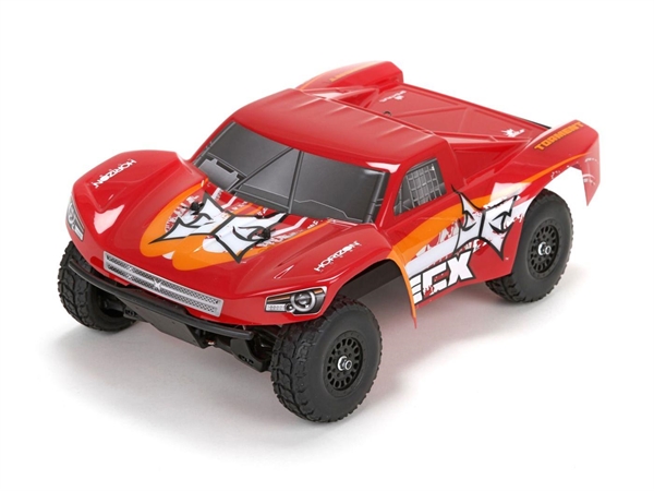 Torment 1/18 4WD SCT: Red/Orange RTR INT
