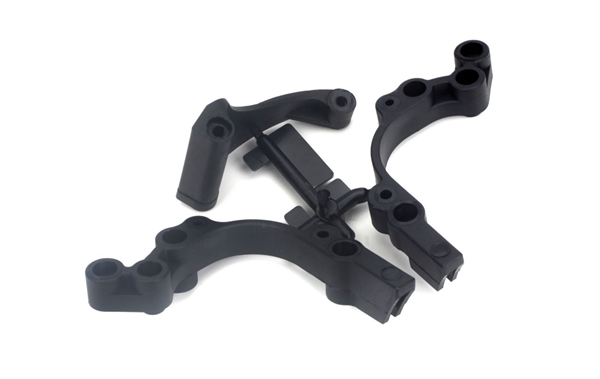 Rear Bumper Mount: 1:10 2wd Ruckus, Torment