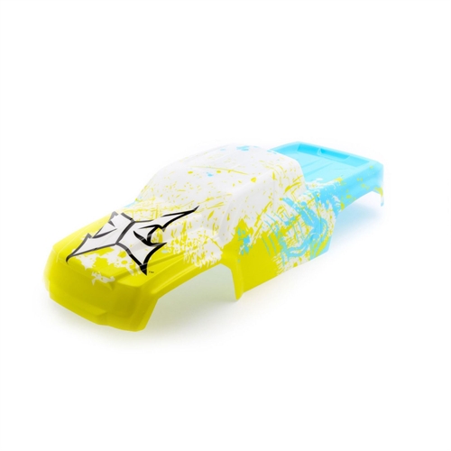 Body, Green/Blue: 1:10 2wd & 4wd Ruckus