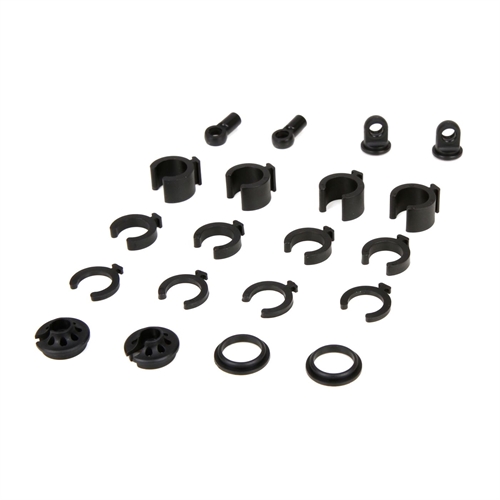 Top, Bottom Shock Ends: 1:10 4wd All